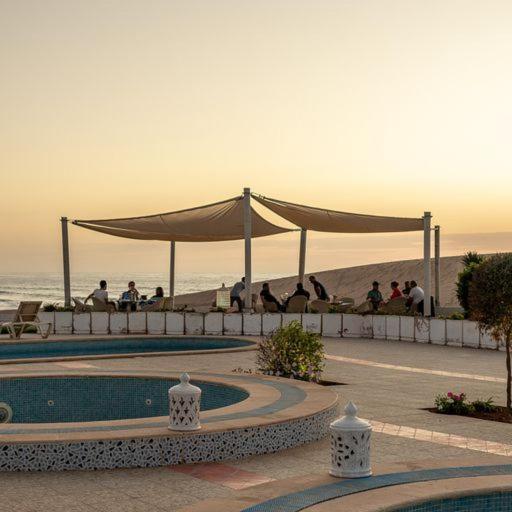 Hotel Mimid Dunes Beach à Mirleft Extérieur photo